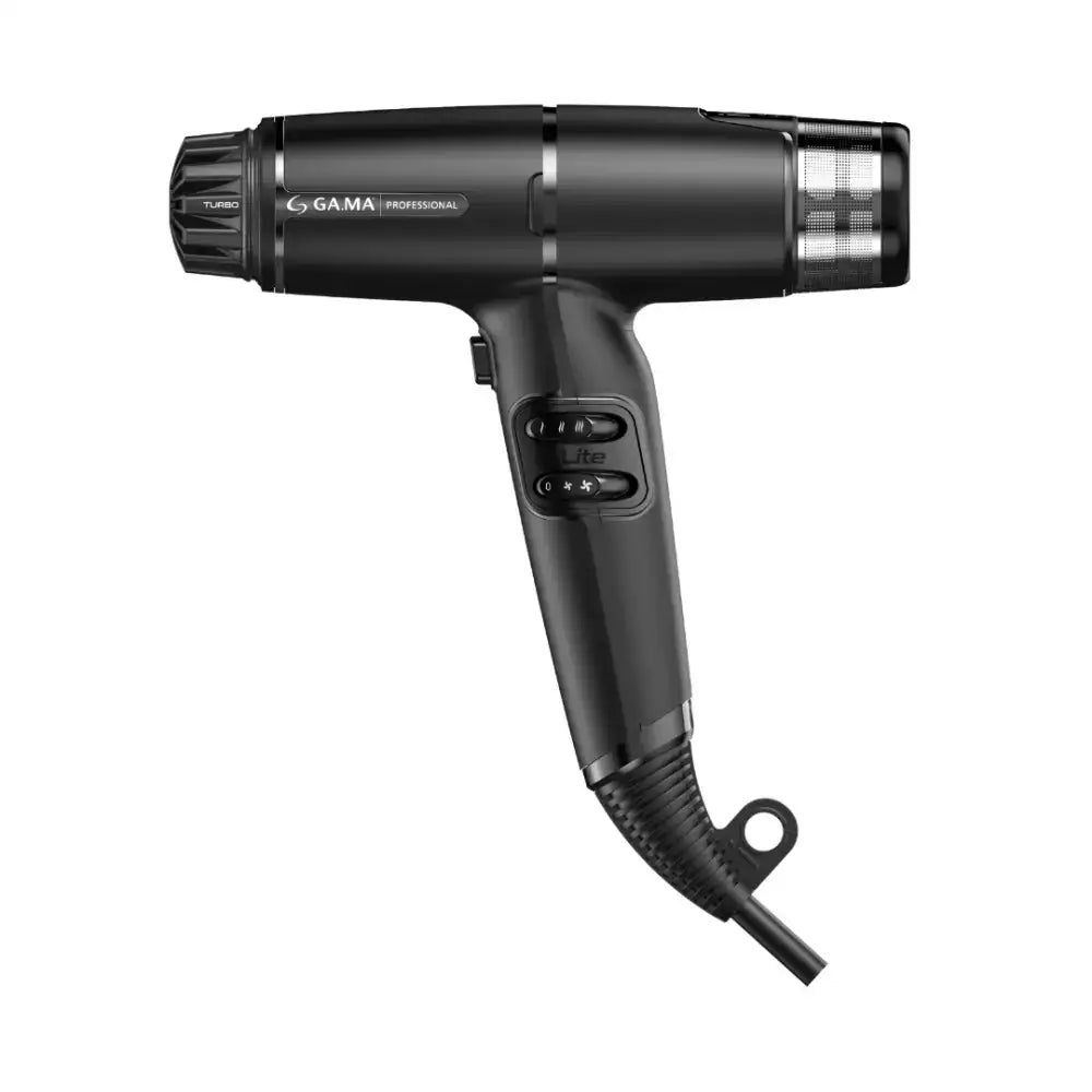 GA.MA iQ Lite Max Fekete Professzionális Hajszárító