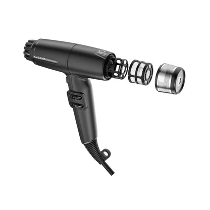 GA.MA iQ Lite Max Fekete Professzionális Hajszárító