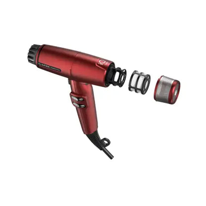 GA.MA iQ Lite Max Piros Professzionális Hajszárító