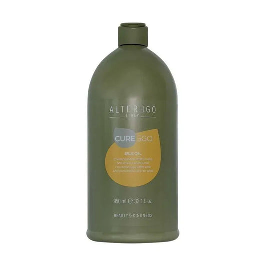 AlterEgo CureEgo Silk Oil Selymesítő Hajbalzsam Szöszösödésre Hajlamos Hajra
