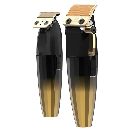 JRL FreshFade 2020C Gold + 2020T Gold Akkumulátoros Hajvágó és Trimmelő Készlet