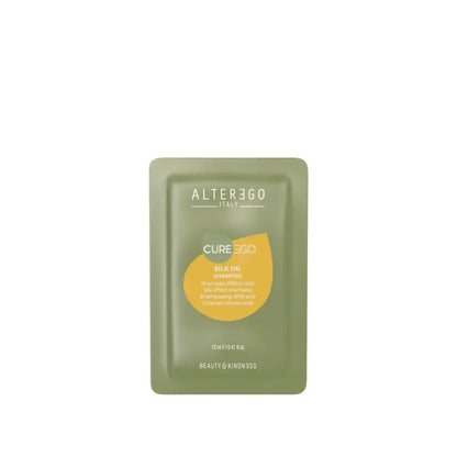 AlterEgo CureEgo Silk Oil Selyemhatású Sampon Szöszösödésre Hajlamos Hajra