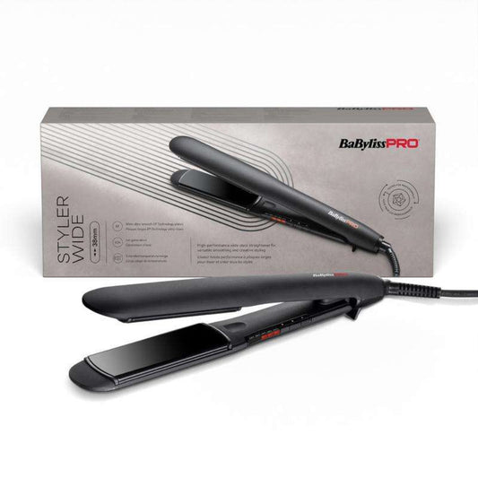 BaBylissPRO Wide Styler Professzionális Hajvasaló és Hajgöndörítő 38mm