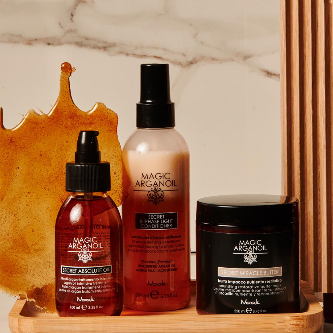 Nook Magic Arganoil Secret Hajerősítő Maszk