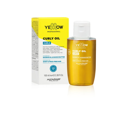Yellow Curls Tápláló Hajolaj Göndör És Száraz Hajra 100ml