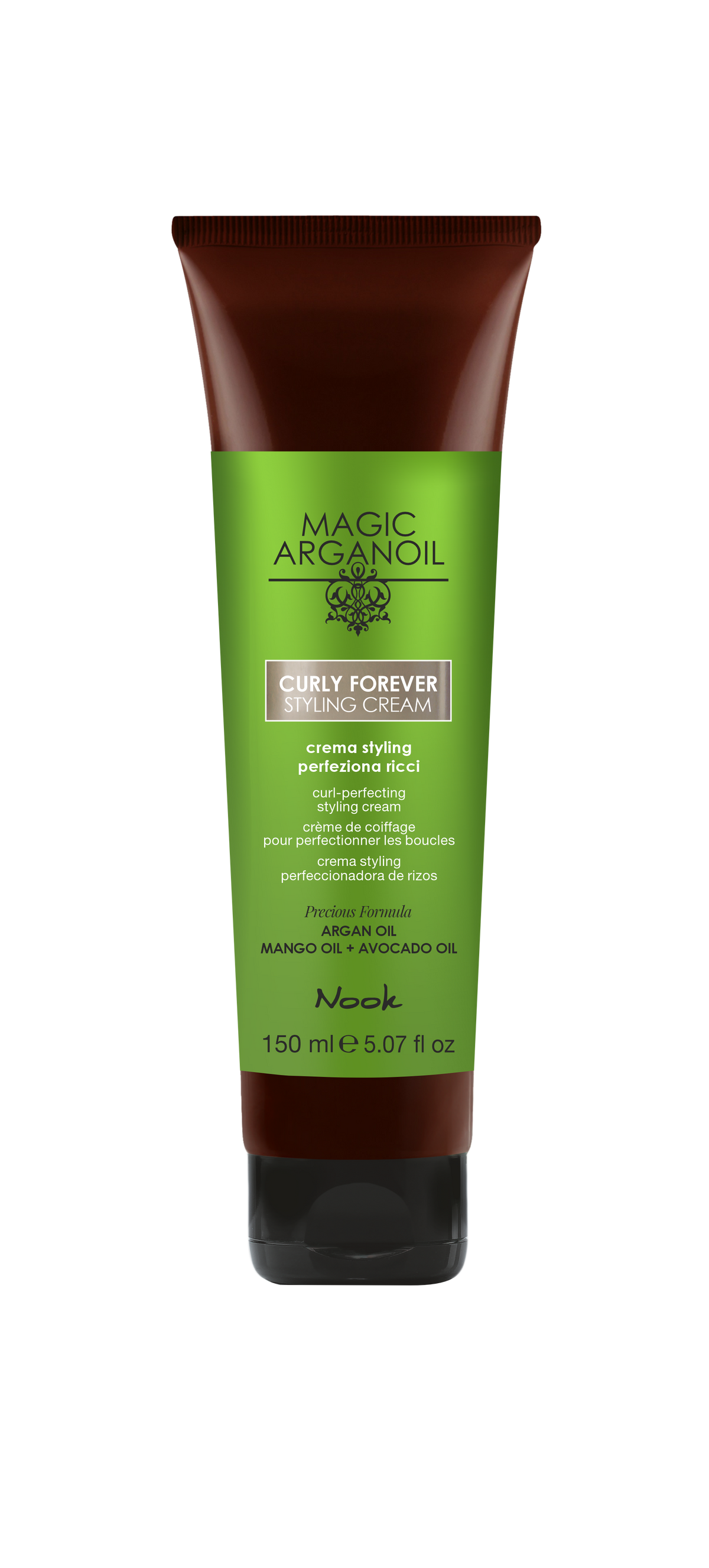 Nook Magic ArganOil Curly Forever Formázó Krém Göndör Hajra 150ml