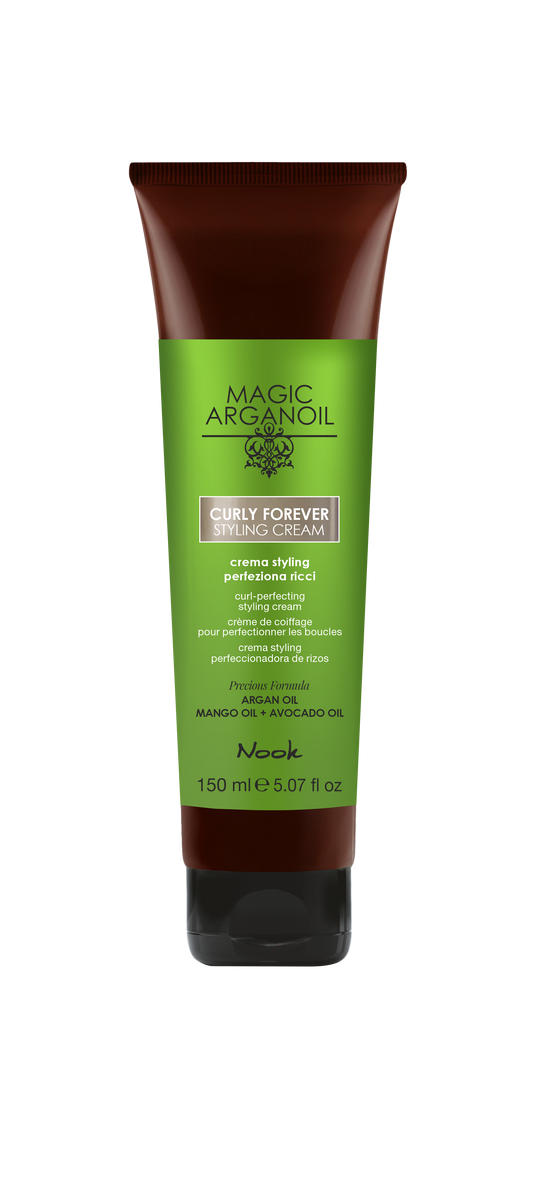 Nook Magic ArganOil Curly Forever Formázó Krém Göndör Hajra 150ml