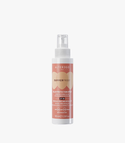 AlterEgo SummerProof SPF30 Napvédő Spray – Fejbőr, Arc és Dekoltázs Védelmére