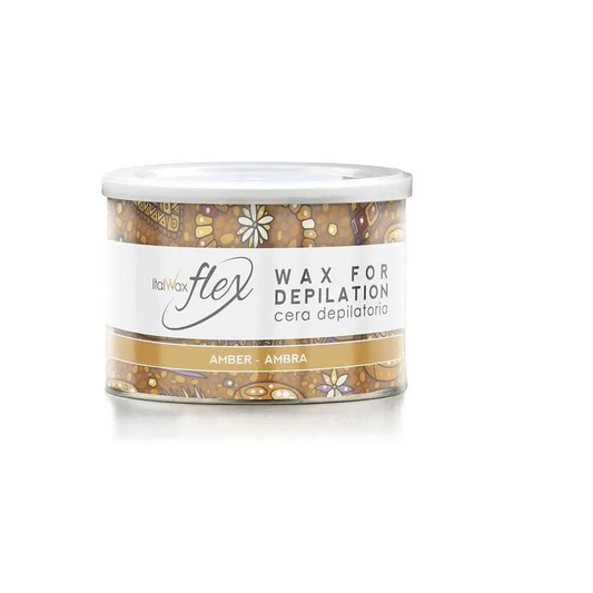 ItalWax Borostyán Flex Gyanta Fémdobozban 400ml - 400 ml - Gyantázás
