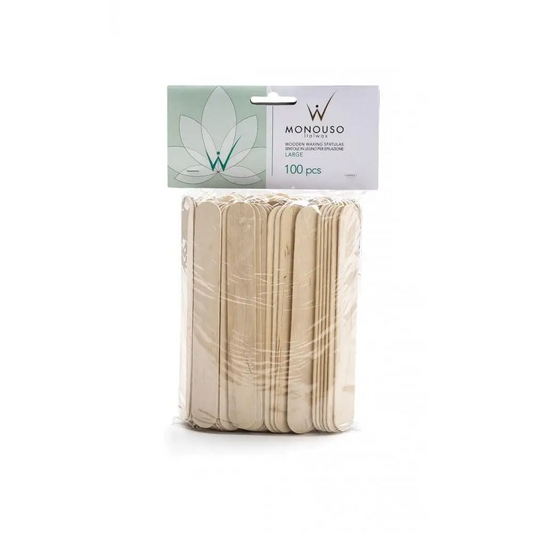 ItalWax Spatulă Lemn Mare Set 100buc