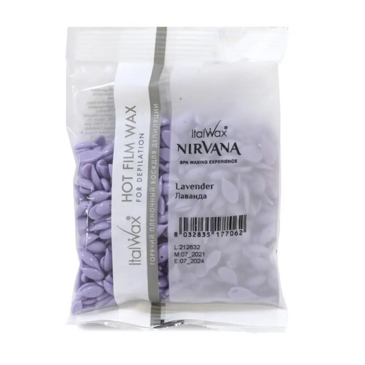 ItalWax Nirvana Levendula Elasztikus Gyantagyöngy 100g - 100 g - Gyantázás