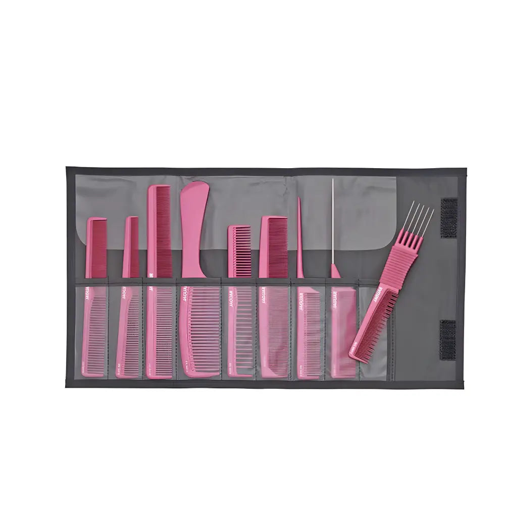 Jaguar 9 Darabos Rózsaszín Fésű Szett Ionikus Technológiával - Haj