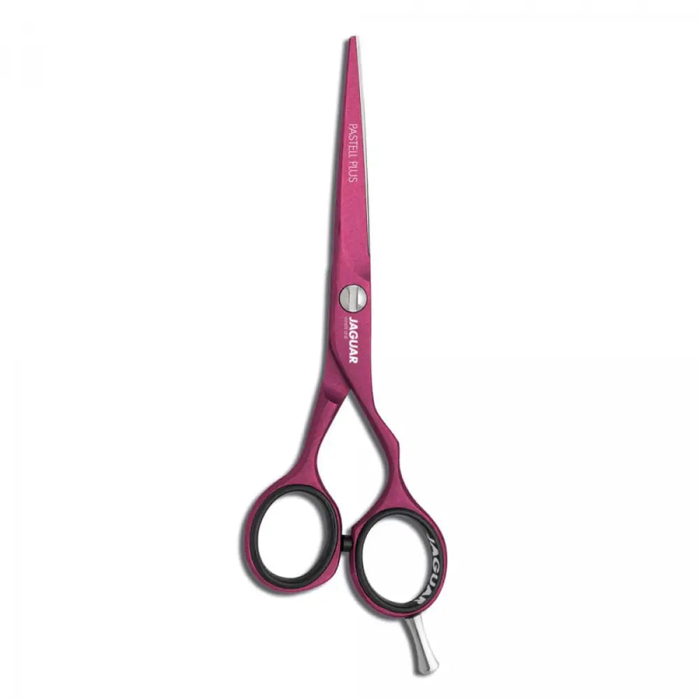 Jaguar White Line Pastel Plus Hajvágó Olló Offset Rózsaszín 5.5 inch - Haj