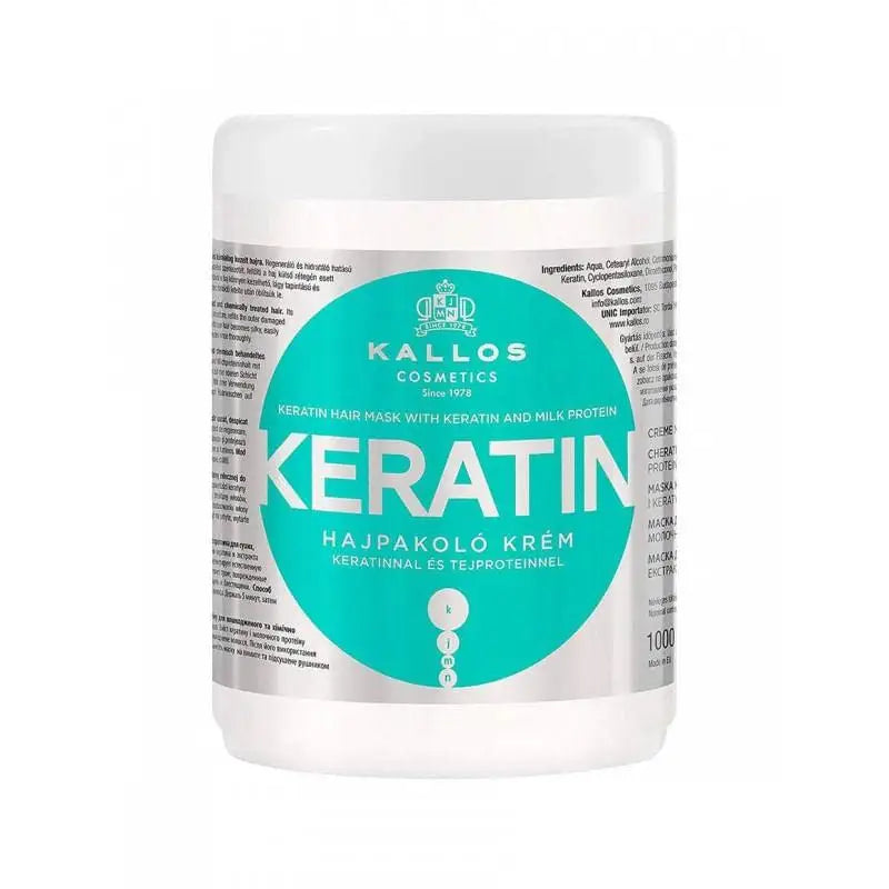 Kallos Keratinos Mélyregeneráló Hajmaszk Minden Hajtípusra 1000ml - 1000 ml - Haj