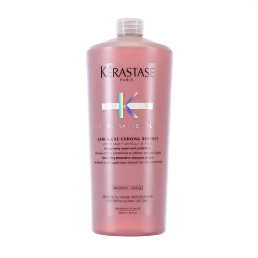 Kerastase Chroma Absolu Chroma Respect Tápláló Sampon Festett Hajra - 1000 ml - Haj