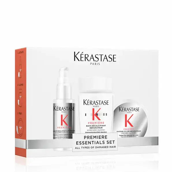 Kérastase Première Essentials Discovery Regeneráló Hajápoló szett 3×50 ml