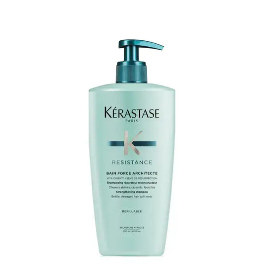 Kérastase Resistance Bain Force Architecte Erősítő Sampon Roncsolt Hajra 500ml