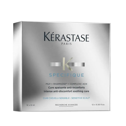 Kerastase Specifique Intense Anti-Disconfort Kezelés Érzékeny Fejbőrre 12x6ml - 12x6 ml - Haj