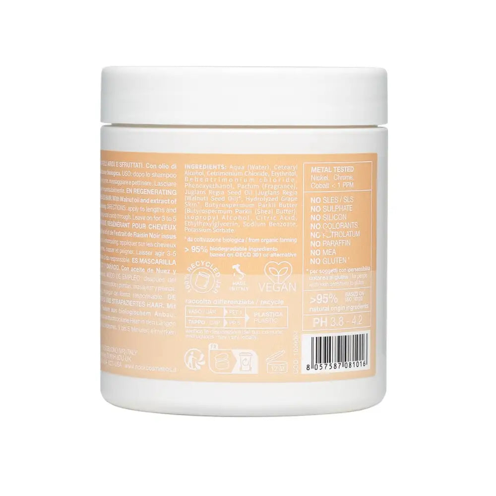 Nook Beauty Family Ageless Regeneráló Hajmaszk Száraz és Roncsolt Hajra 250ml