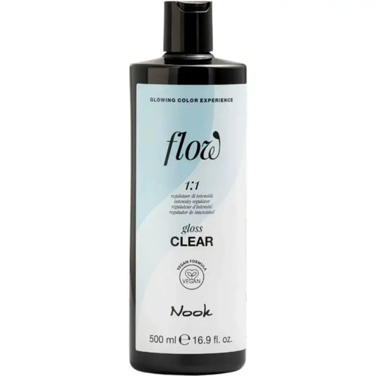 Nook Flow Gloss Clear Fényt Adó Hajszínező Olaj 500ml