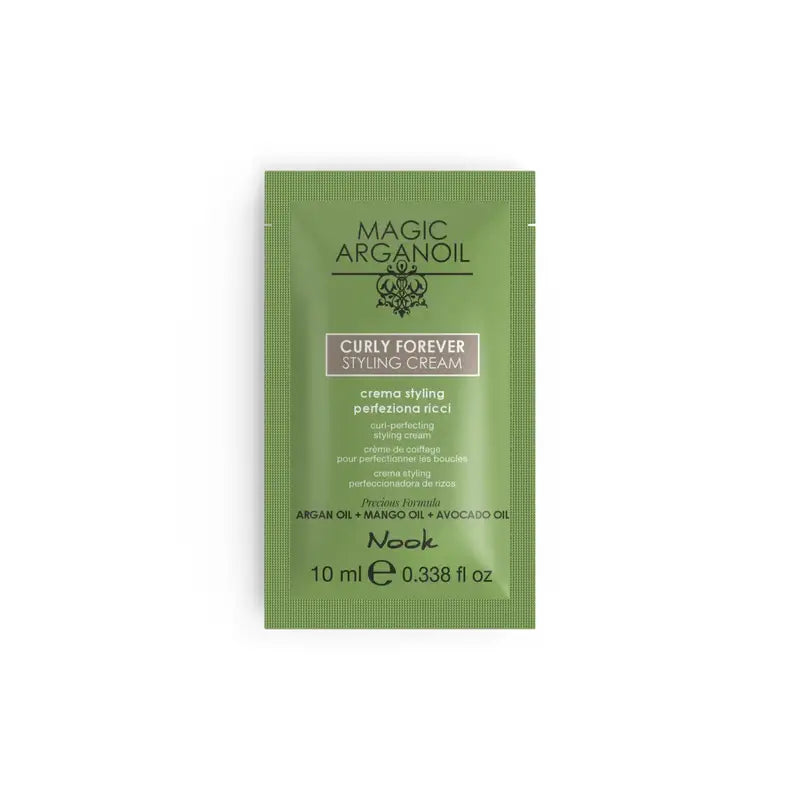Nook Magic ArganOil Curly Forever Hajformázó Krém Göndör Hajra 10ml