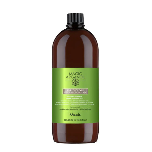 Nook Magic ArganOil Curly Forever Hajmaszk Göndör Hajra 1000ml - 1000ml - Hajmaszk