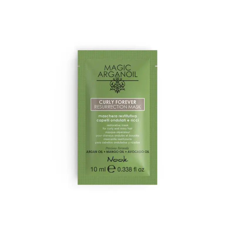 Nook Magic ArganOil Curly Forever Resurrection Hajmaszk Göndör Hajra 10ml
