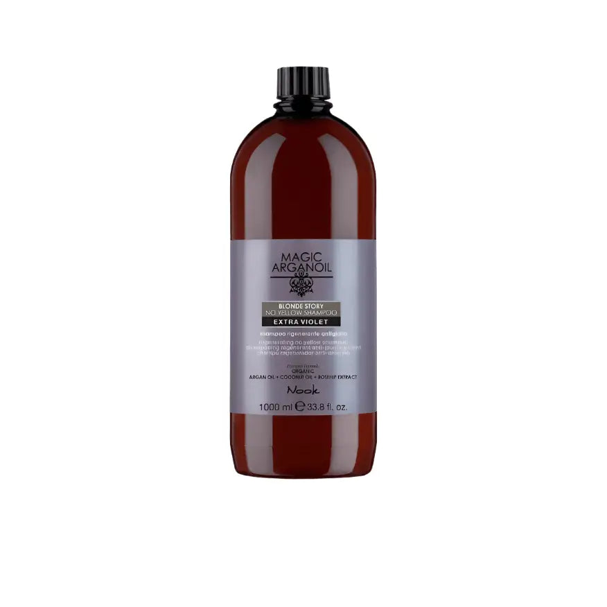 Nook Magic Arganoil No-Yellow Sampon Szőke Hajra - 1000 ml