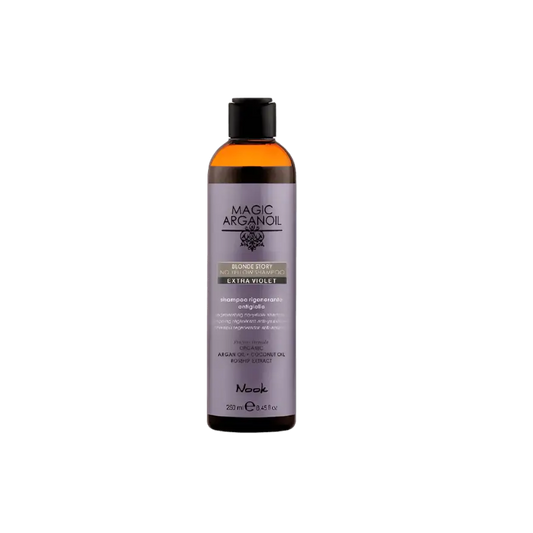 Nook Magic Arganoil No-Yellow Sampon Szőke Hajra - 250 ml