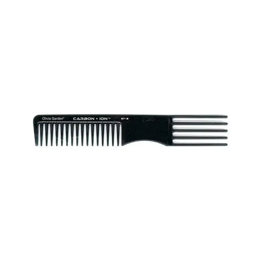 Olivia Garden Carbon Ion ST3 19,5cm Volumennövelő Fésű - Haj