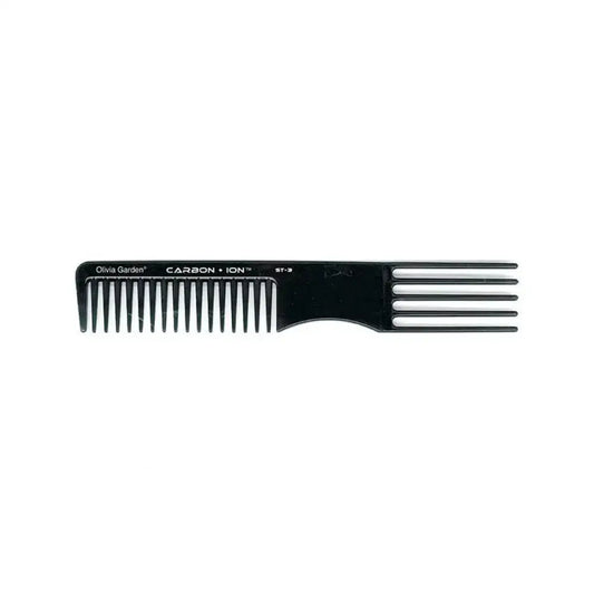 Olivia Garden Carbon Ion ST3 19,5cm Volumennövelő Fésű - Haj