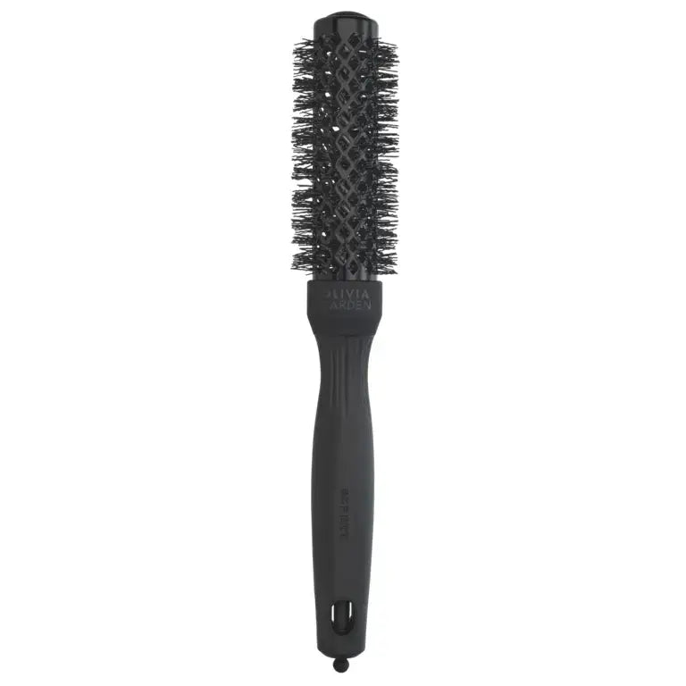 Olivia Garden Expert Shine Black Fekete Körkefe 25mm - Haj