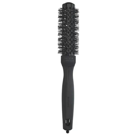 Olivia Garden Expert Shine Black Fekete Körkefe 25mm - Haj