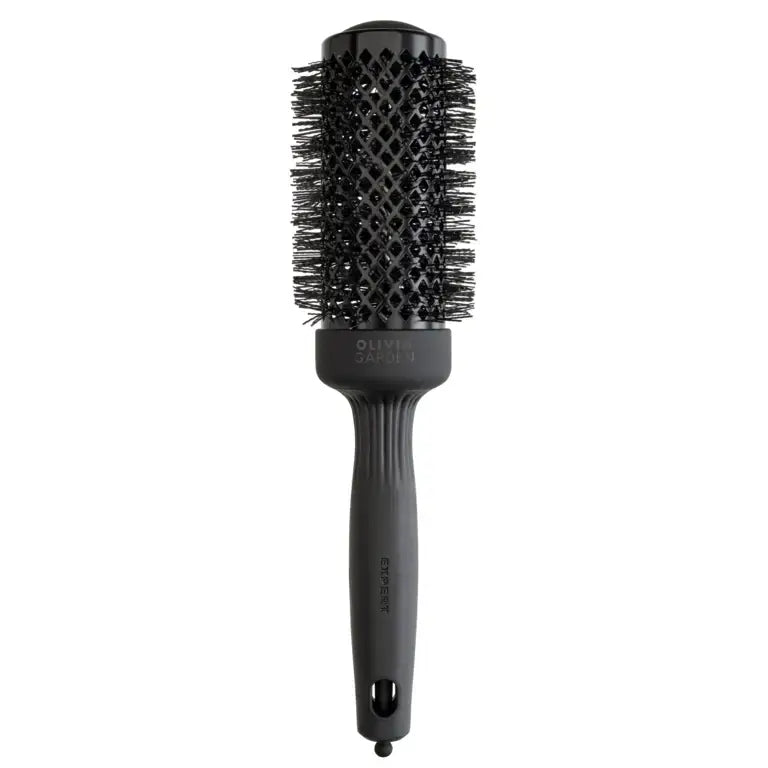 Olivia Garden Expert Shine Black Fekete Körkefe 45mm - Haj