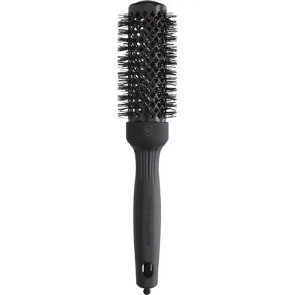 Olivia Garden Expert Shine Black Fekete Körkefe 35mm - Haj
