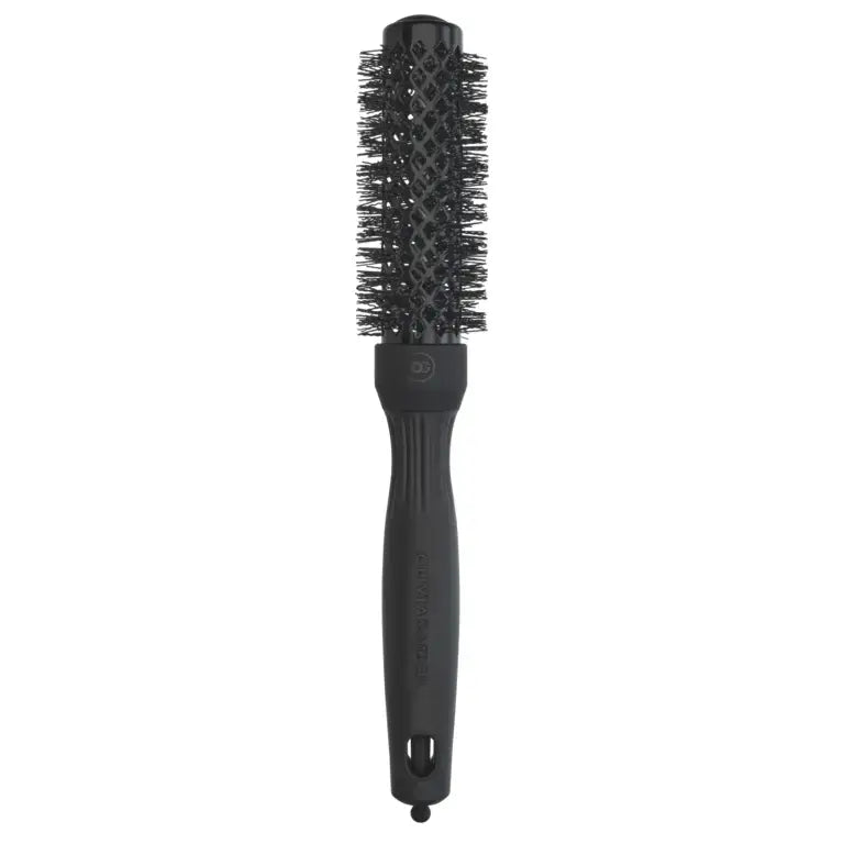 Olivia Garden Expert Shine Black Fekete Körkefe 25mm - Haj