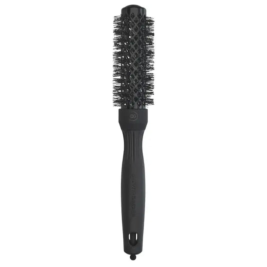 Olivia Garden Expert Shine Black Fekete Körkefe 25mm - Haj