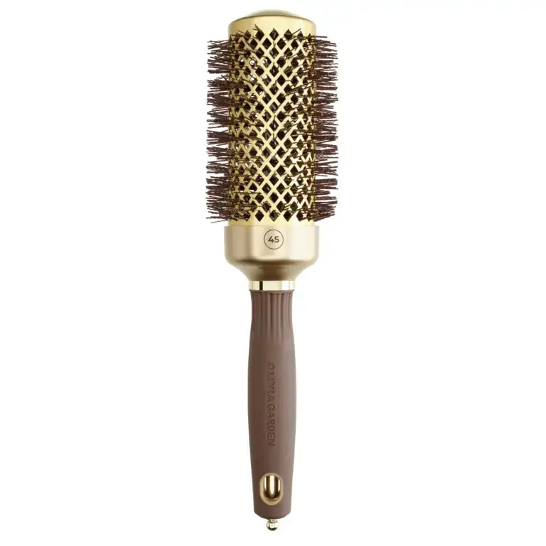 Olivia Garden Expert Nano Thermic Ceramic + Ion Körkefe 45mm - Haj
