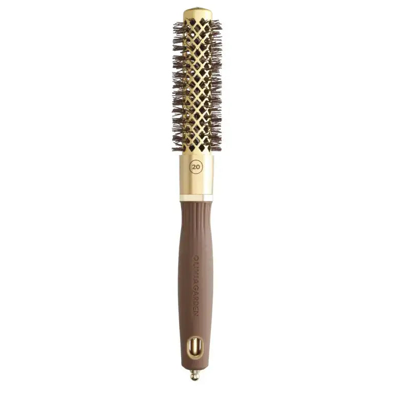 Olivia Garden Expert Nano Thermic Ceramic + Ion Körkefe 20mm - Haj