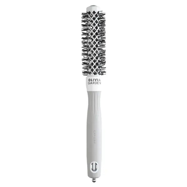 Olivia Garden Expert Blowout Shine White Körkefe 20mm - Haj