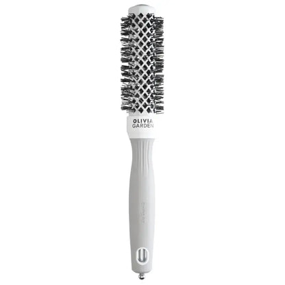 Olivia Garden Expert Blowout Shine White Körkefe 25mm - Haj