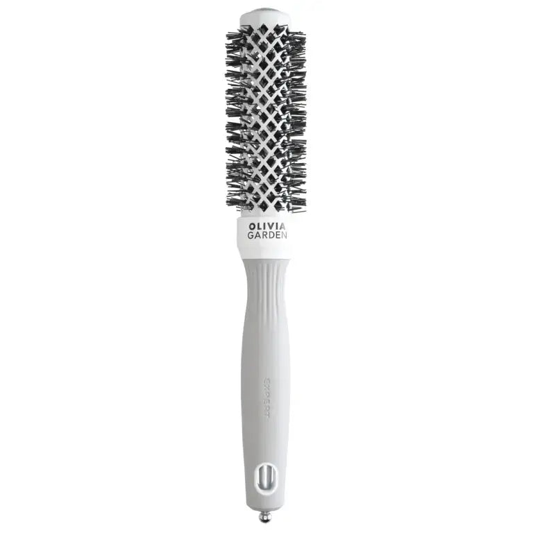 Olivia Garden Expert Blowout Shine White Körkefe 35mm - Haj