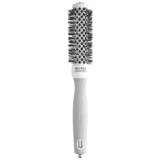Olivia Garden Expert Blowout Shine White Körkefe 35mm - Haj
