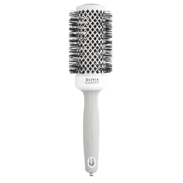 Olivia Garden Expert Blowout Shine White Körkefe 45mm - Haj