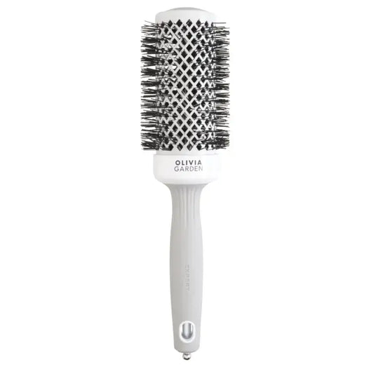 Olivia Garden Expert Blowout Shine White Körkefe 45mm - Haj