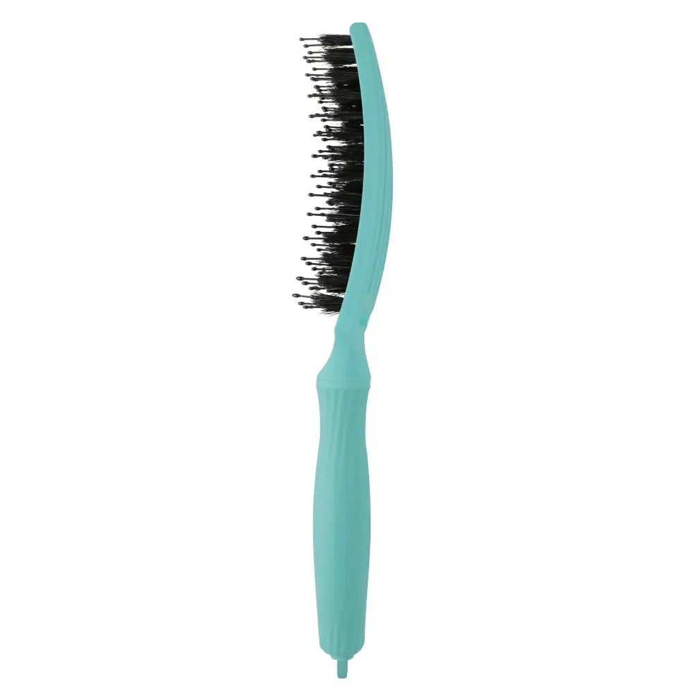 Olivia Garden Fingerbrush Care Iconic vaddisznósörtés hajkefe – Mint (M)
