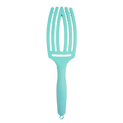 Olivia Garden Fingerbrush Care Iconic vaddisznósörtés hajkefe – Mint (M)