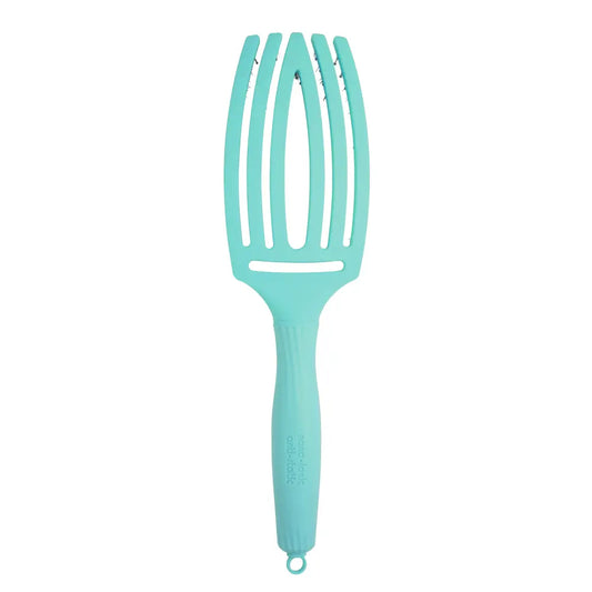 Olivia Garden Fingerbrush Care Iconic vaddisznósörtés hajkefe – Mint (M)
