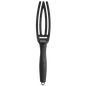 Olivia Garden Fingerbrush Full Black Kicsi Hajkefe