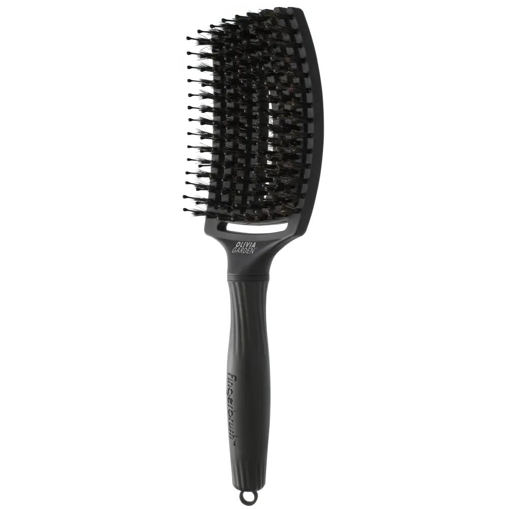 Olivia Garden Fingerbrush Full Black Nagy Hajkefe